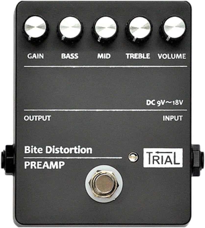 Amazon TRIAL/Bite Distortion PREAMP トライアル ディストーション プリアンプ ディストーション