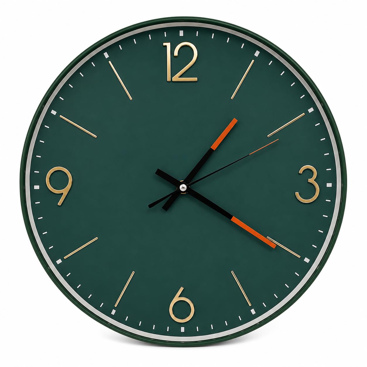 Horloge murale de cuisine et salle de bain résistante au quotidien