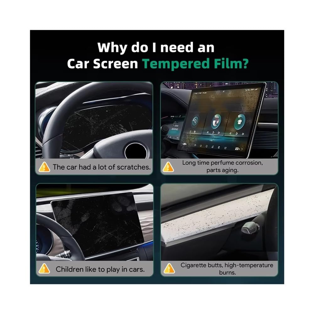 Film De Protection D'écran Navigation GPS Voiture En Verre Trempé Protecteur Tableau Bord Automatique Pour BYD Pour Song Plus 2023-2024 Transparent GPS Film Voiture