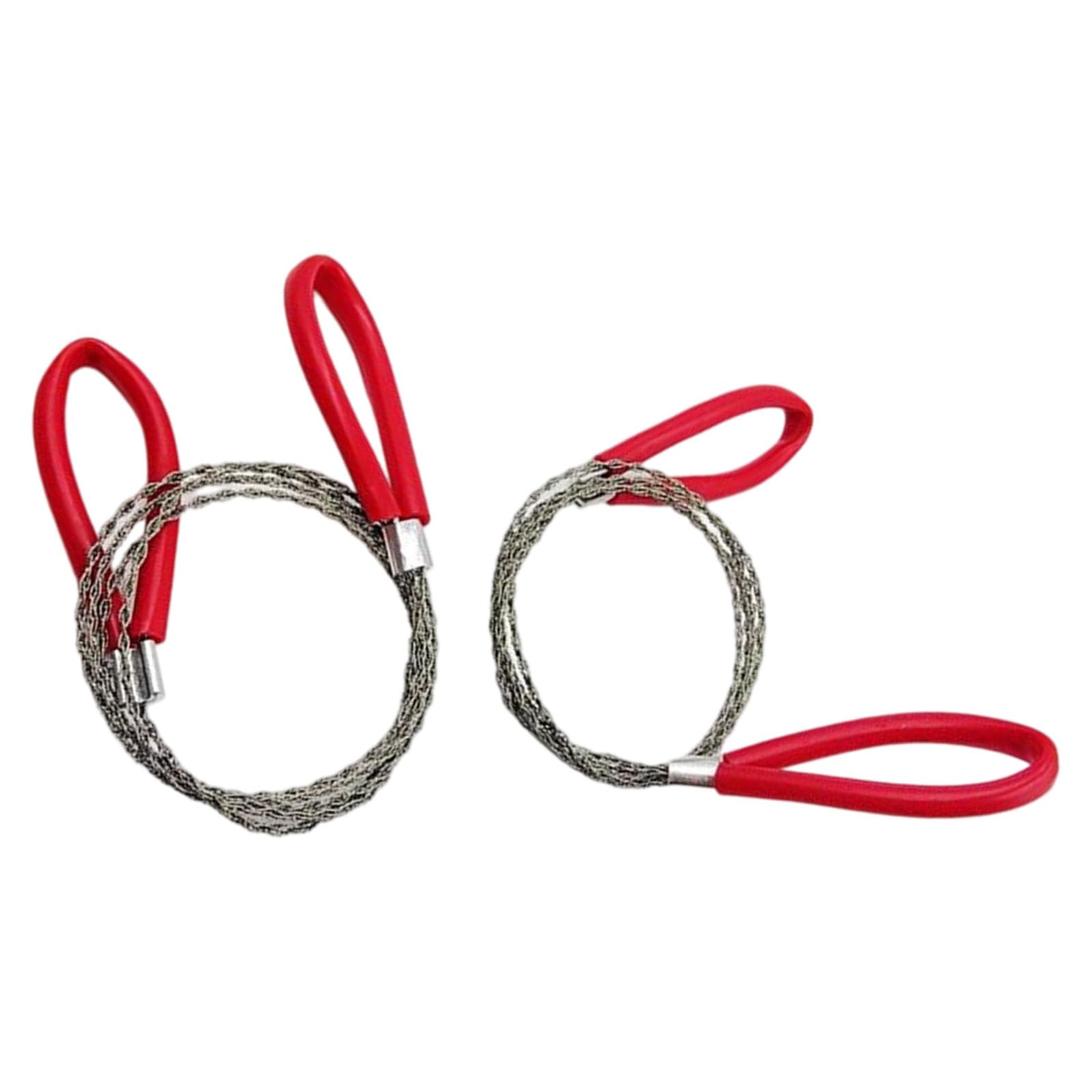 2Pcs Steel Wire Handsaw for Woodworking Cutting Ergonomic Portable Gardening Construction Applications Steel Cutting Tool
