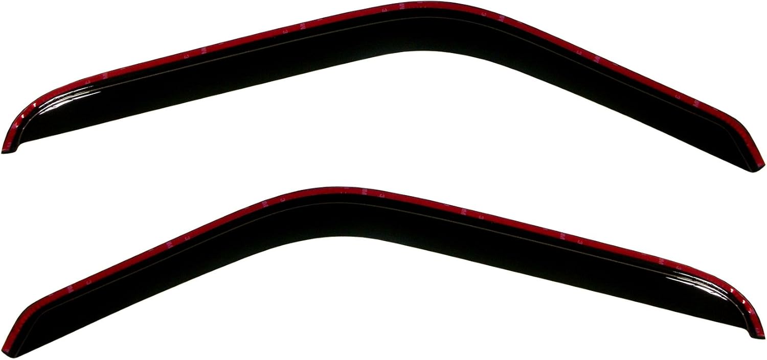 2pcs in-Channel Rain Deflectors Fit 93-11 Ranger Front Door Sun/Rain Guard Window Visors