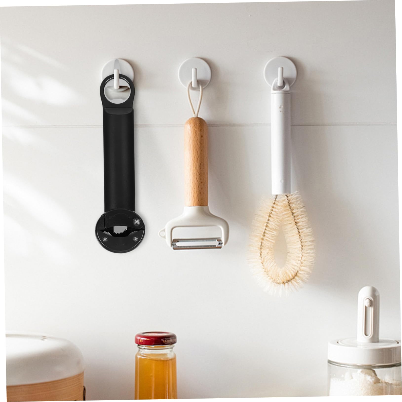 SOLUSTRE 3stücke Multifunktionaler Flaschenöffner Mit Einstellbarem Design Handlicher Dosenöffner Für Senioren Und Einfache Anwendung Küche