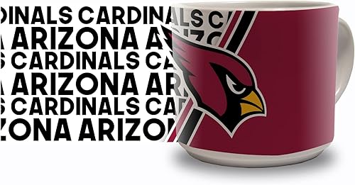 Miniatura 14 de Taza de café de cerámica Rico Industries NFL Football de 14 onzas, taza de cerámica de color del
