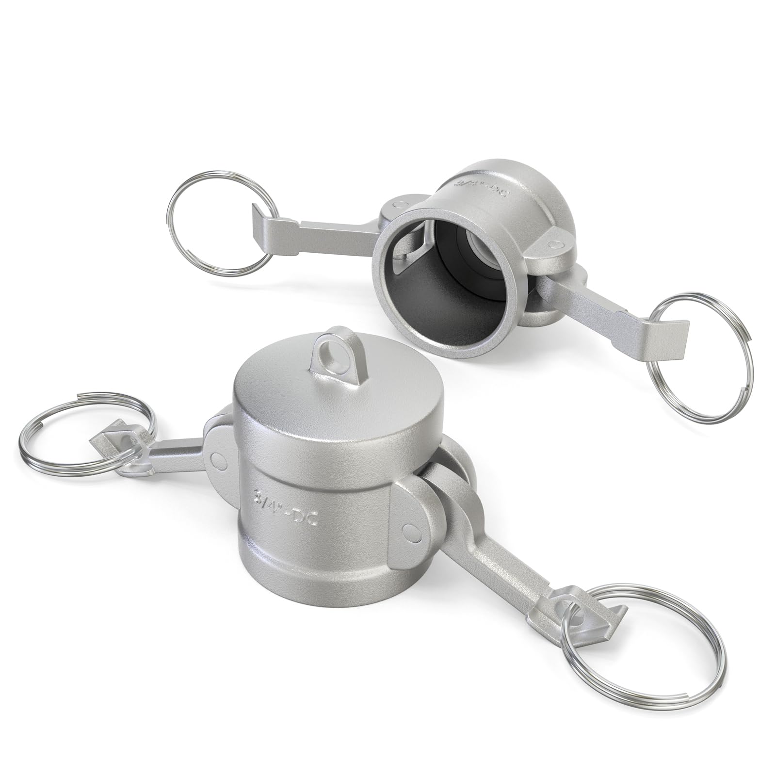 Raccord rapide camlock 3/4 pouce bouchon DN20 inox 304 pour tuyau eau et huile