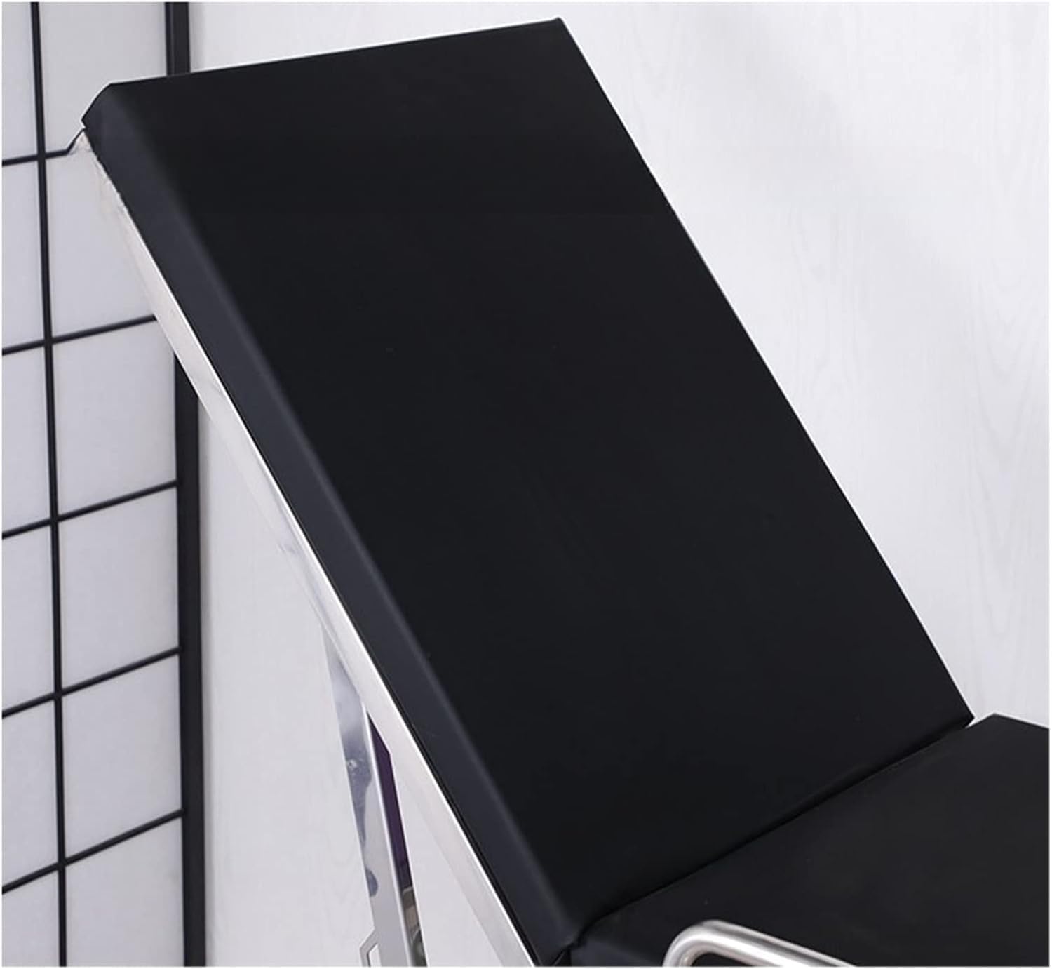 Lit d'examen gynécologique, lit de maternité Pliable et Portable pour Traitement médical avec réservoir à saleté, lit d'examen de Lavage gynécologique réglable