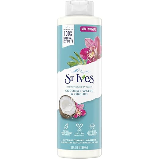 St Ives Hydrating Body Wash - Coconut Water 650ml
