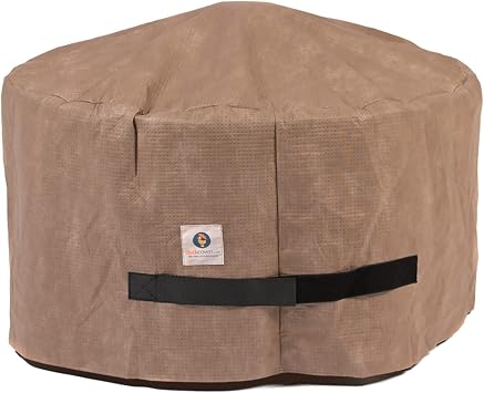 DUCKCOVERS Elite Water-Resistant 36 Inch Round Fire Pit Cover, Patio Furniture Covers