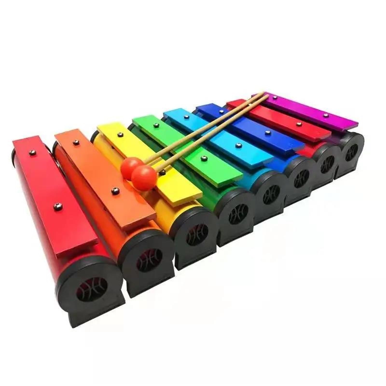 Xilofono Professionale Strumento A Percussione Xilofono Con Piastra In Alluminio A Otto Toni Per Amanti Della Musica