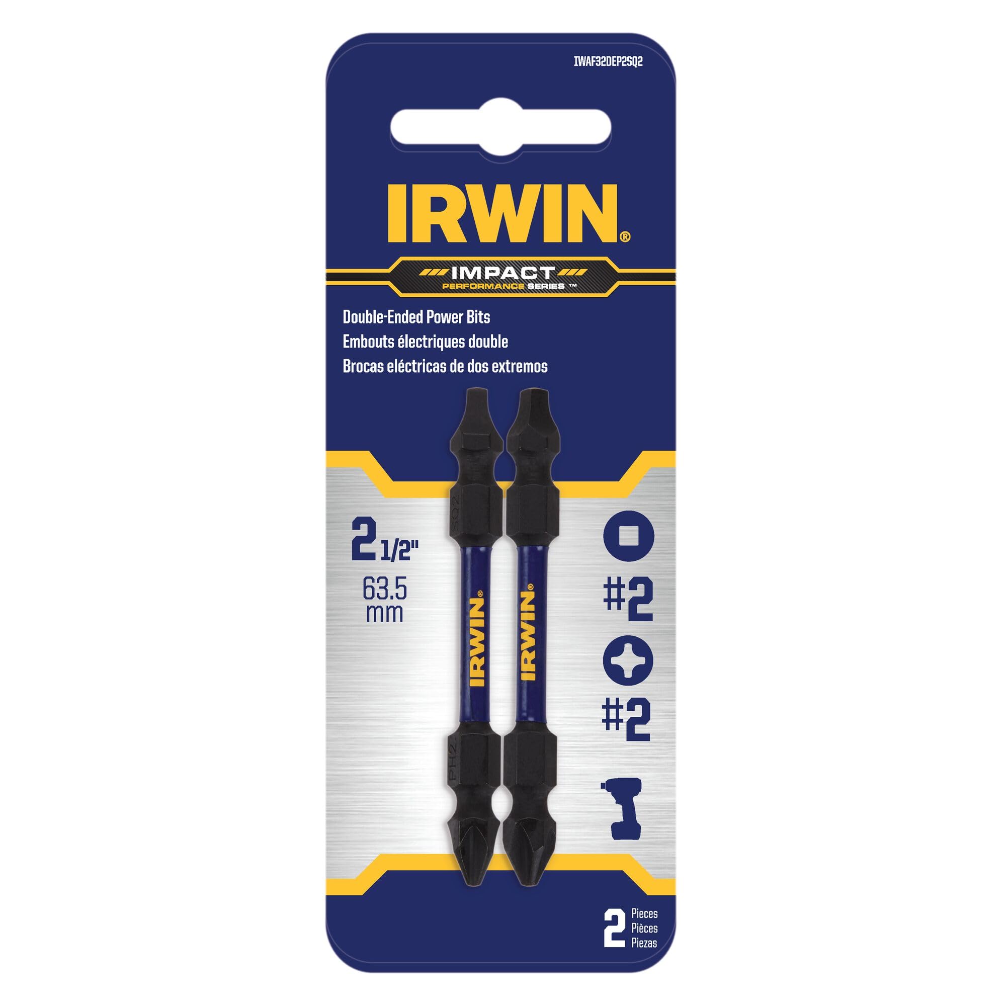 IRWIN Impact Screwdriver Bits - 2 Pack -3