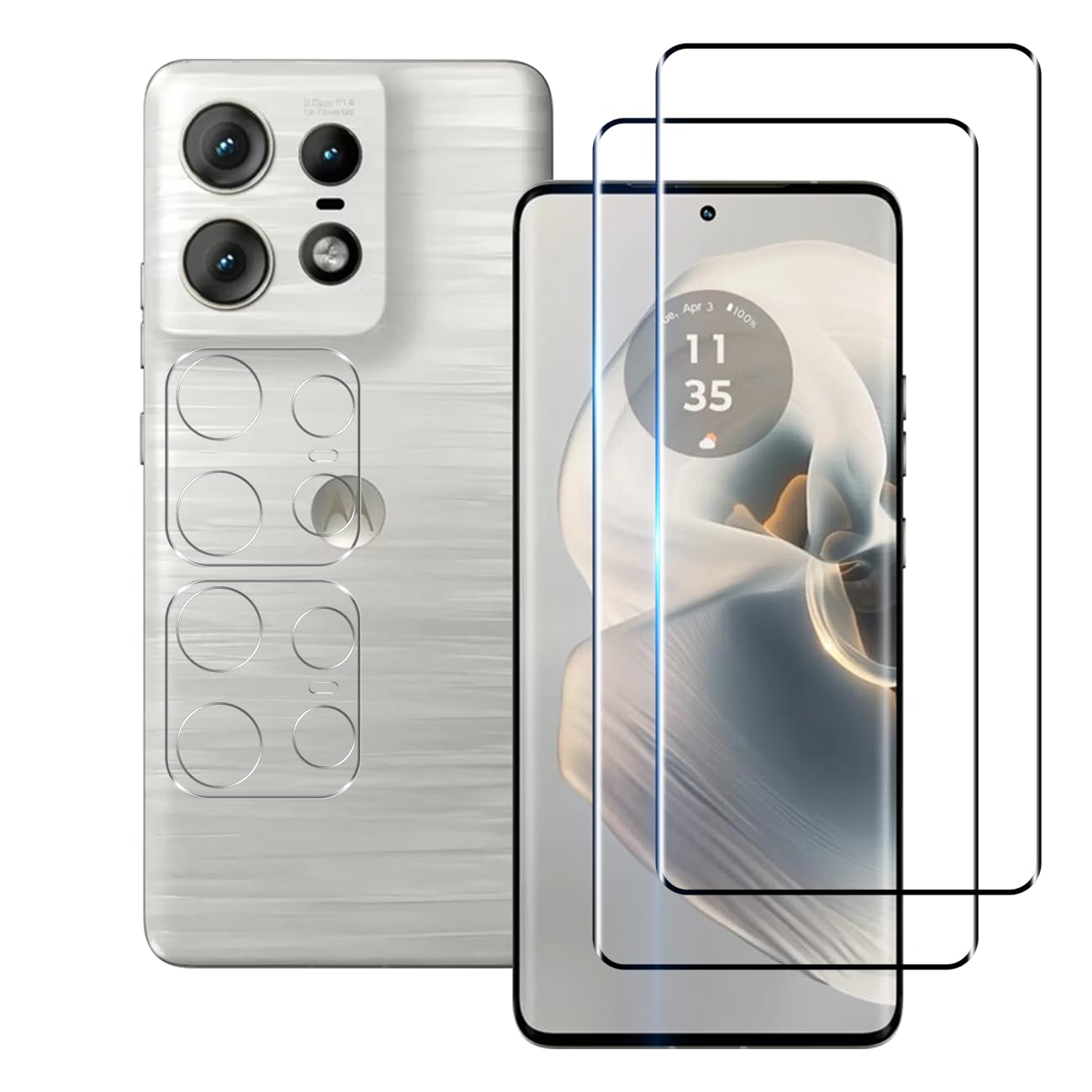 MaidoMotorola Edge50 Pro ガラスフィルム付き Amazon | 対応 Motorola Edge 50 Pro / 50S Proガラスフィルム