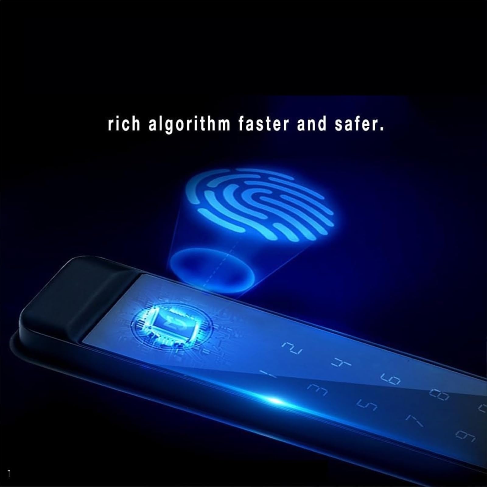 Smart Lock, 85 Korpus zamka Inteligentny zamek WIFI do aluminiowych drzwi tarasowych Smart Life Aplikacja App Uchwyt Elektroniczny zamek cyfrowy linii papilarnych(3585 Sliding)