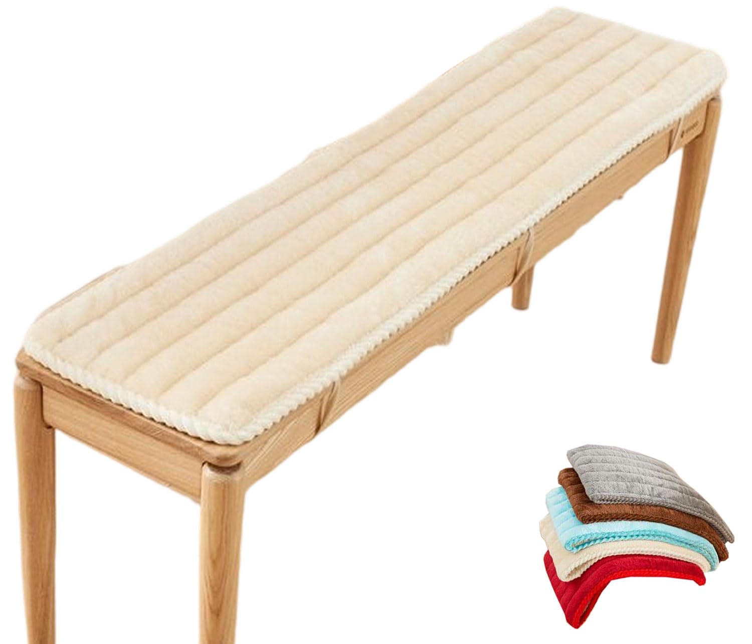 Panca antiscivolo per interni ed esterni, 120/100/130/90/150 x 40/50 cm, perfetta per giardino a baia, patio, sedie lunghe, altalene e pelliccia di portico (grigio, 50 x 200 cm)