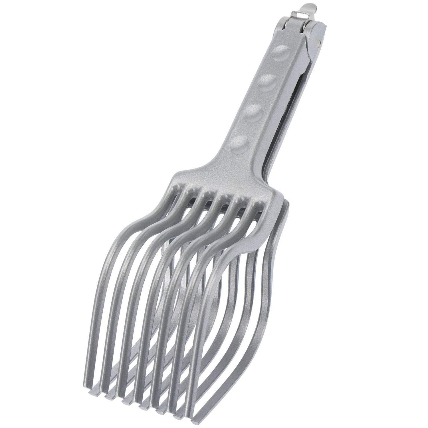 Westmark Tranchierhilfe/Schneidzange, mit Scharniersperre, Aluminiumdruckguss, Tranchetta, Silber, 63002260