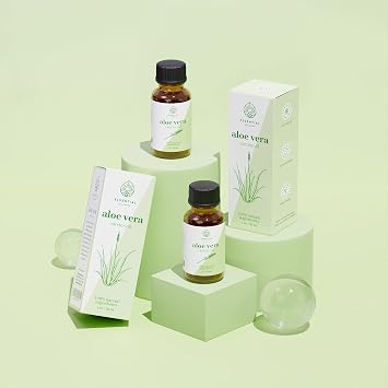 Aloe Vera Oil - Premium Undiluted Carrier Oil by Essential Delights (1 oz.) | Soothing & Nutrient Rich