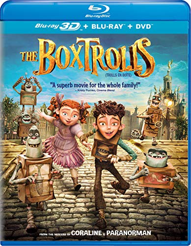 Imports The Boxtrolls [Blu-ray 3D + Blu-ray + DVD