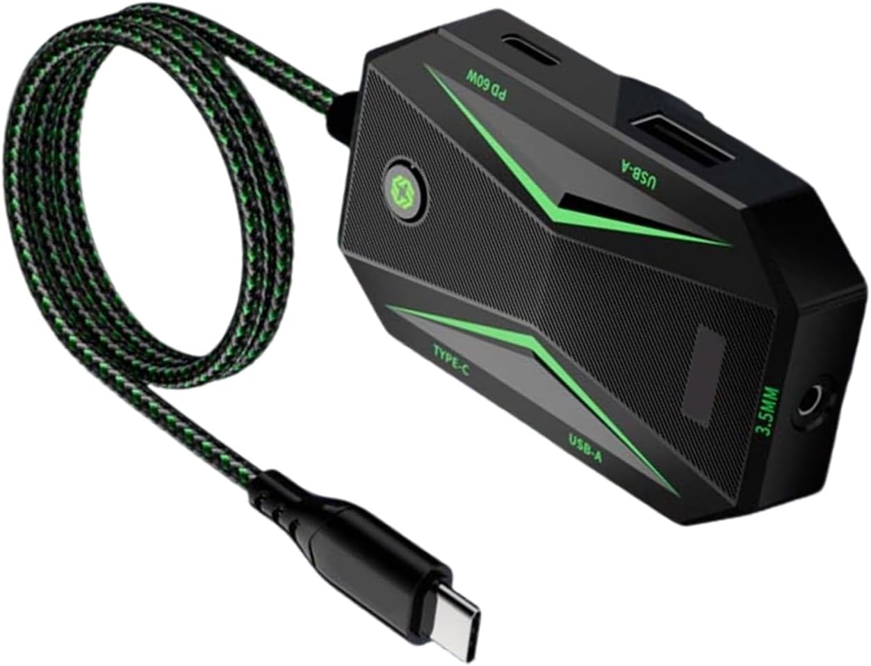 5 in 1 拡張ドック 70cm ケーブル GS4 イヤホン用 タイプC アダプター オフィス 勉強 エンターテイメント アプリケ