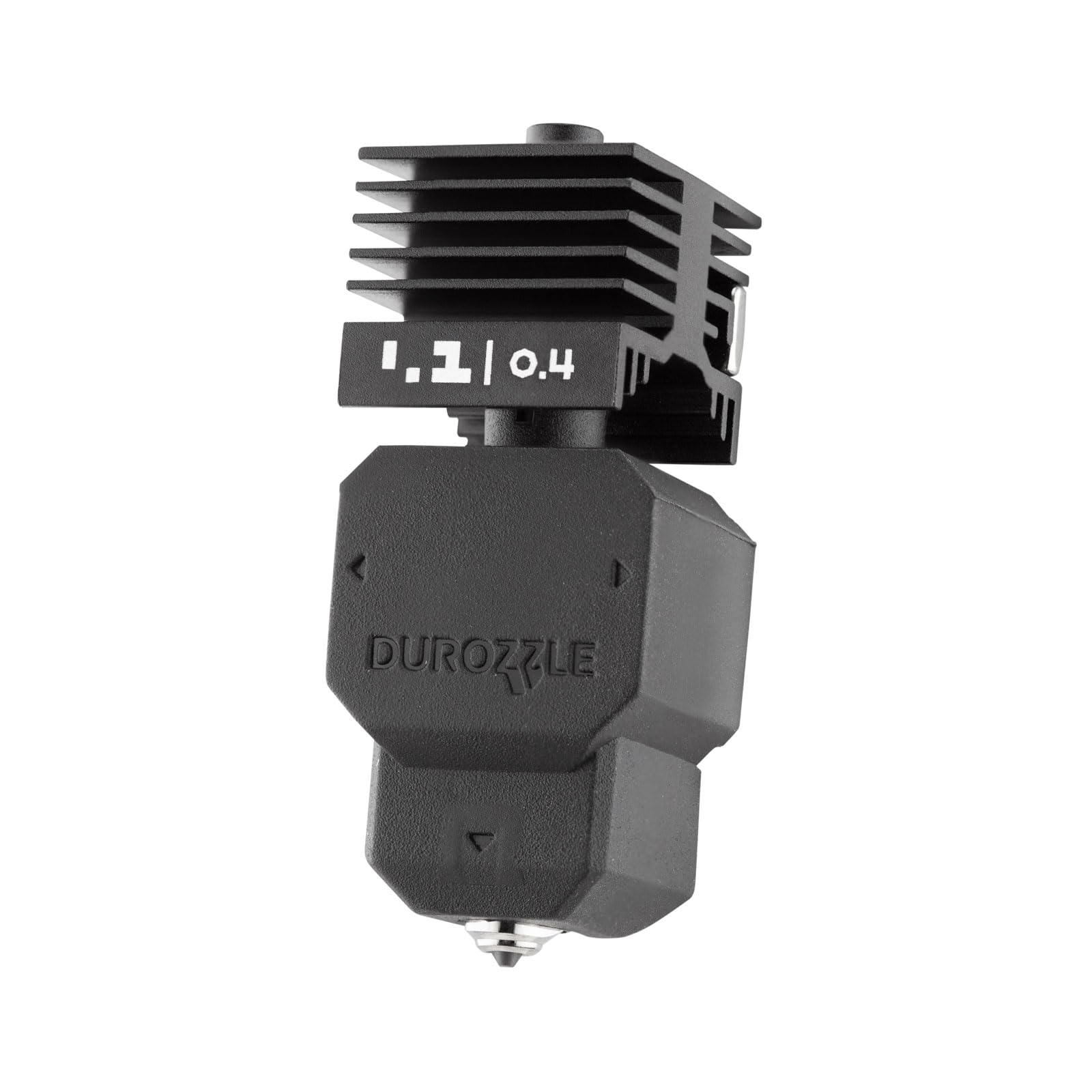 Photo 1 of DUROZZLE 0.4mm Tungsten Carbide Nozzle Hotend for Bambu Lab H2D/H2S/A1/A1 mini 3D Printer, High Thermal Conductivity Abrasion Resistance, with 2PCS Silicone Cover Socks