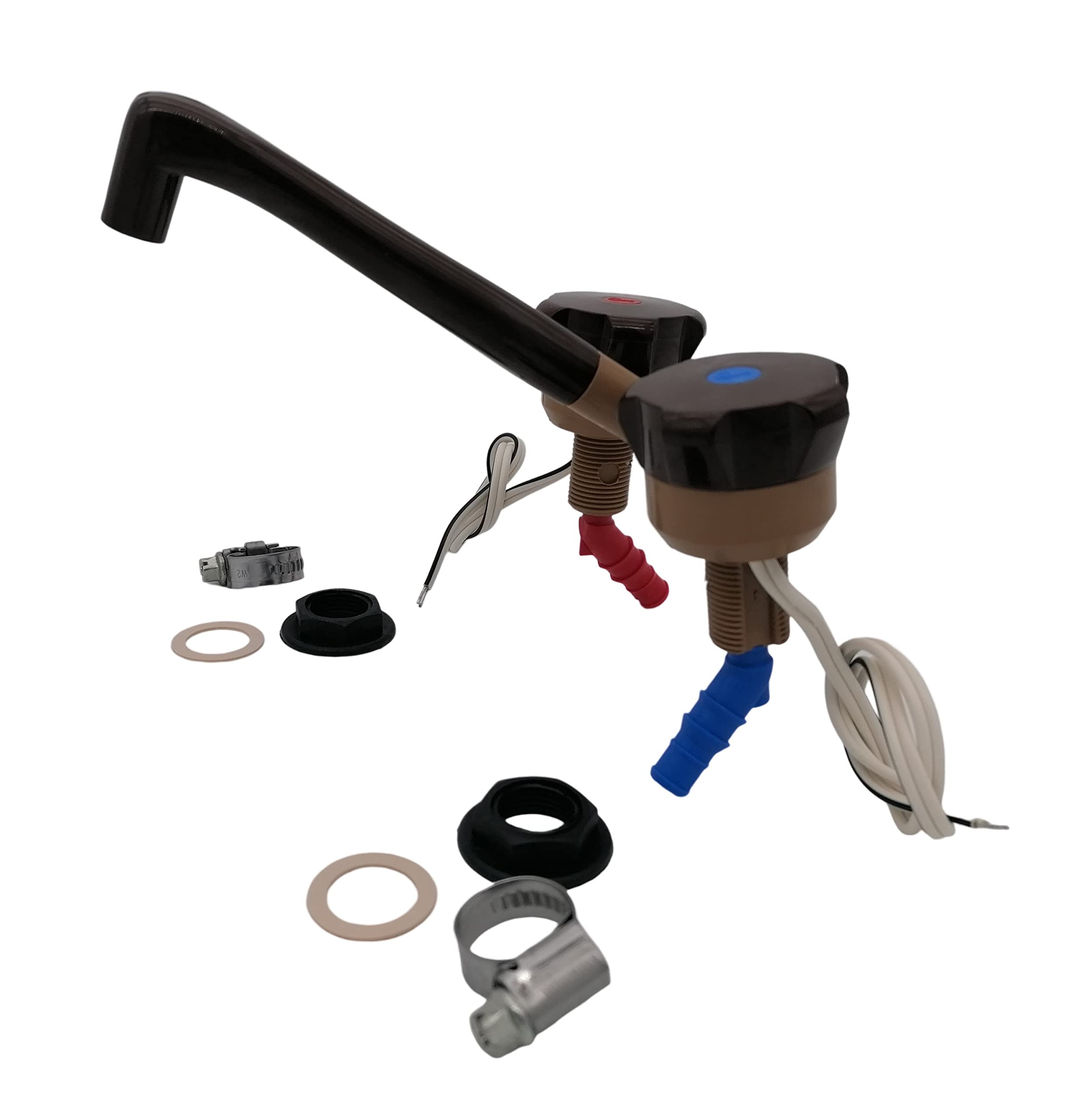 Kit Robinet NOVO Robinet NOVO Marron Pour Caravane - CR-MOESANCO Kit Robinet NOVO Robinet NOVO Marron Pour Caravane - CR-MOESANCO