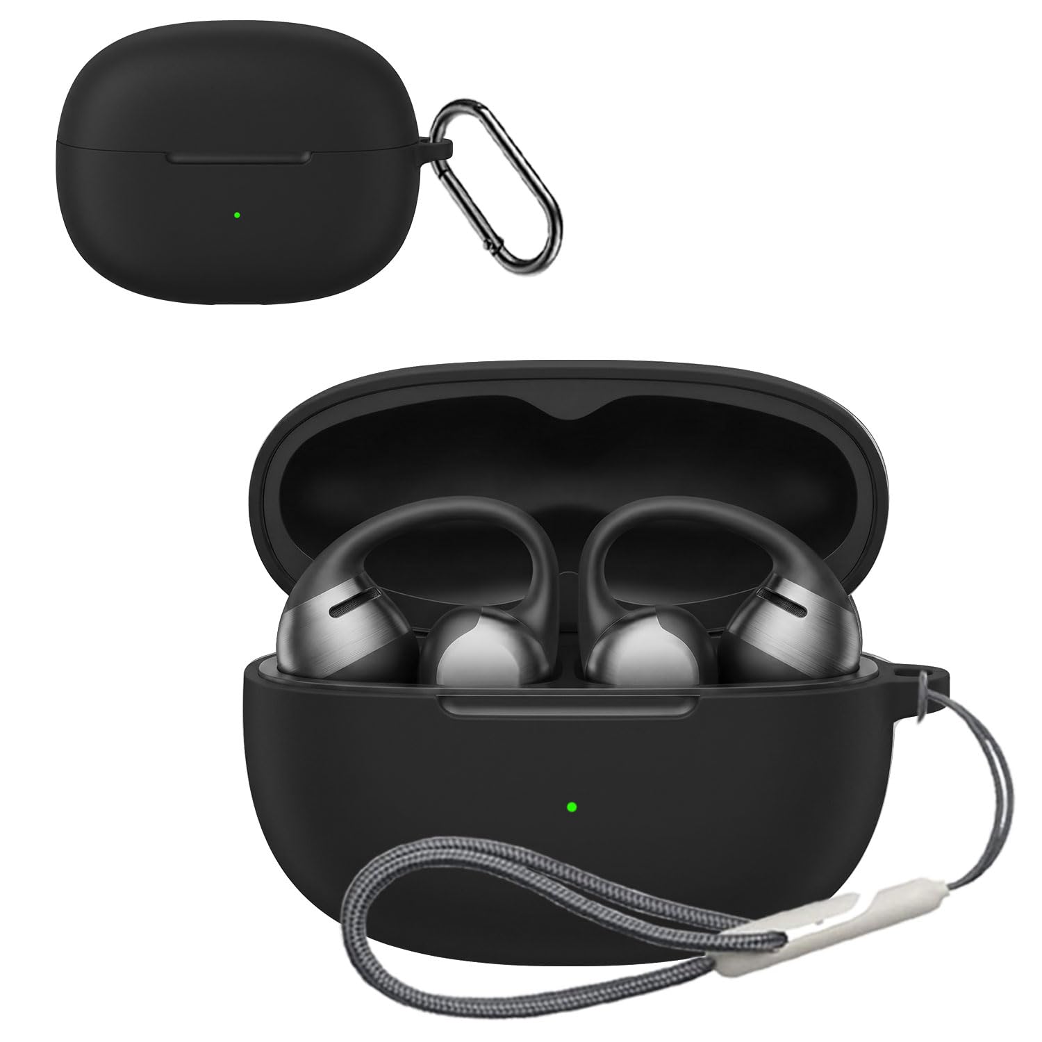 Amazon | 【BARDATS】ヘッドホン保護カバー For Shokz OpenDots 2