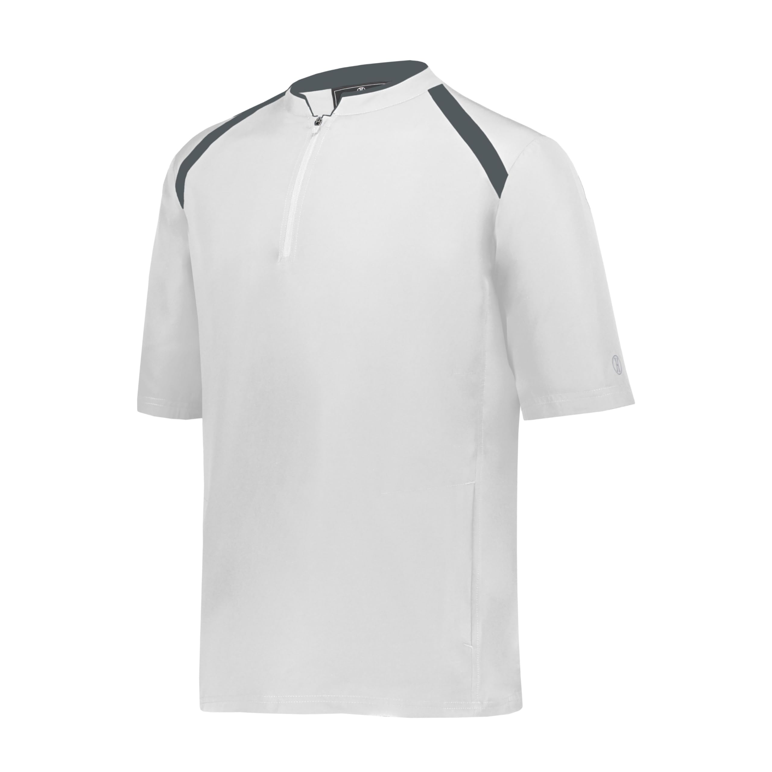 Holloway Men's Mens Clubhouse Short Sleeve Pullover Cage Jacket - Ultimate Athletic Performance Wear for Maximum Mobility