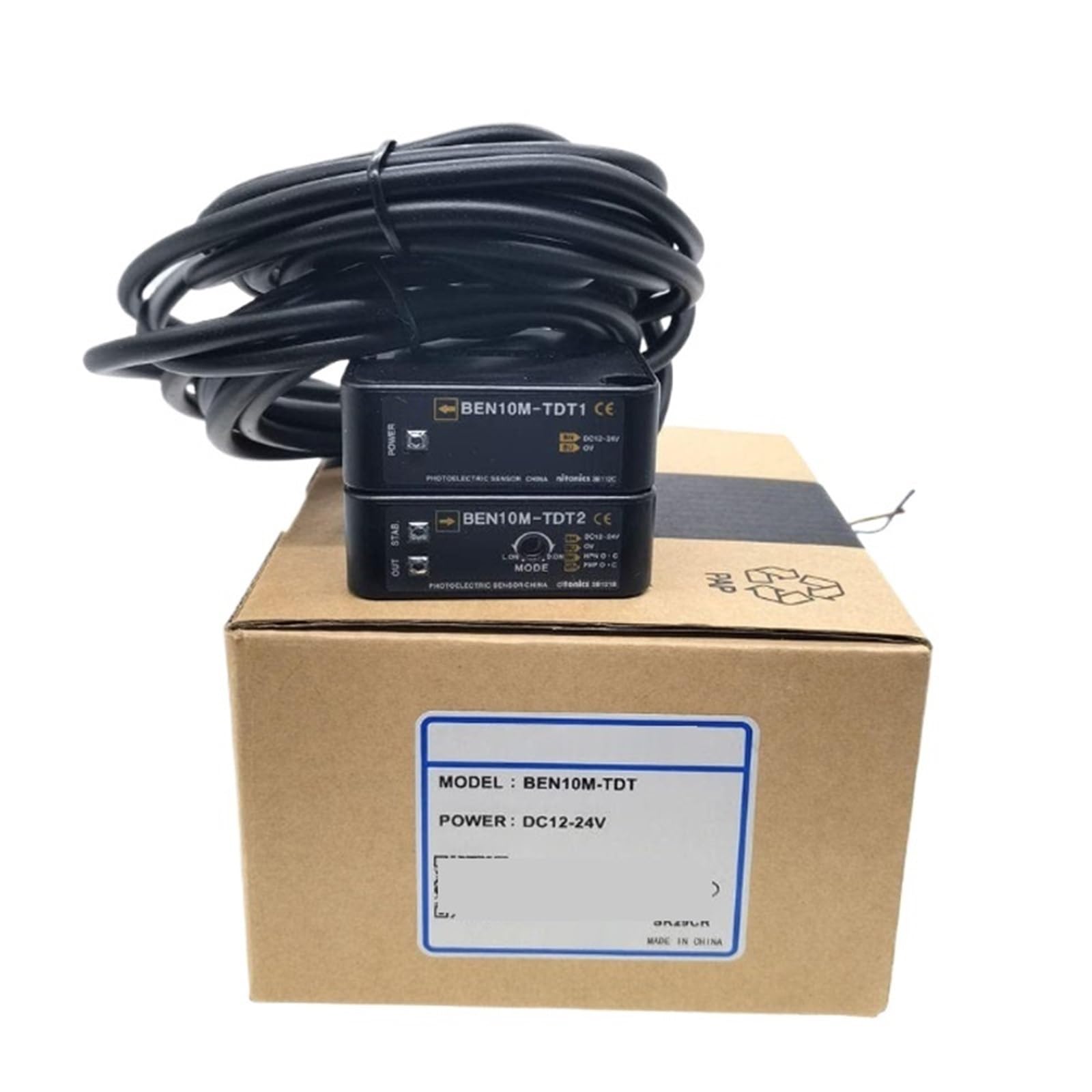 PHNOITPQ 1pcs BEN10M-TDT BEN10M-TFR Photoelectric Switch Sensor(Ben10m-tdt)