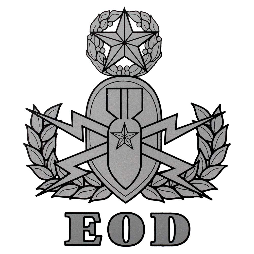 BrandName EOD Master 3.5"x4" Decal