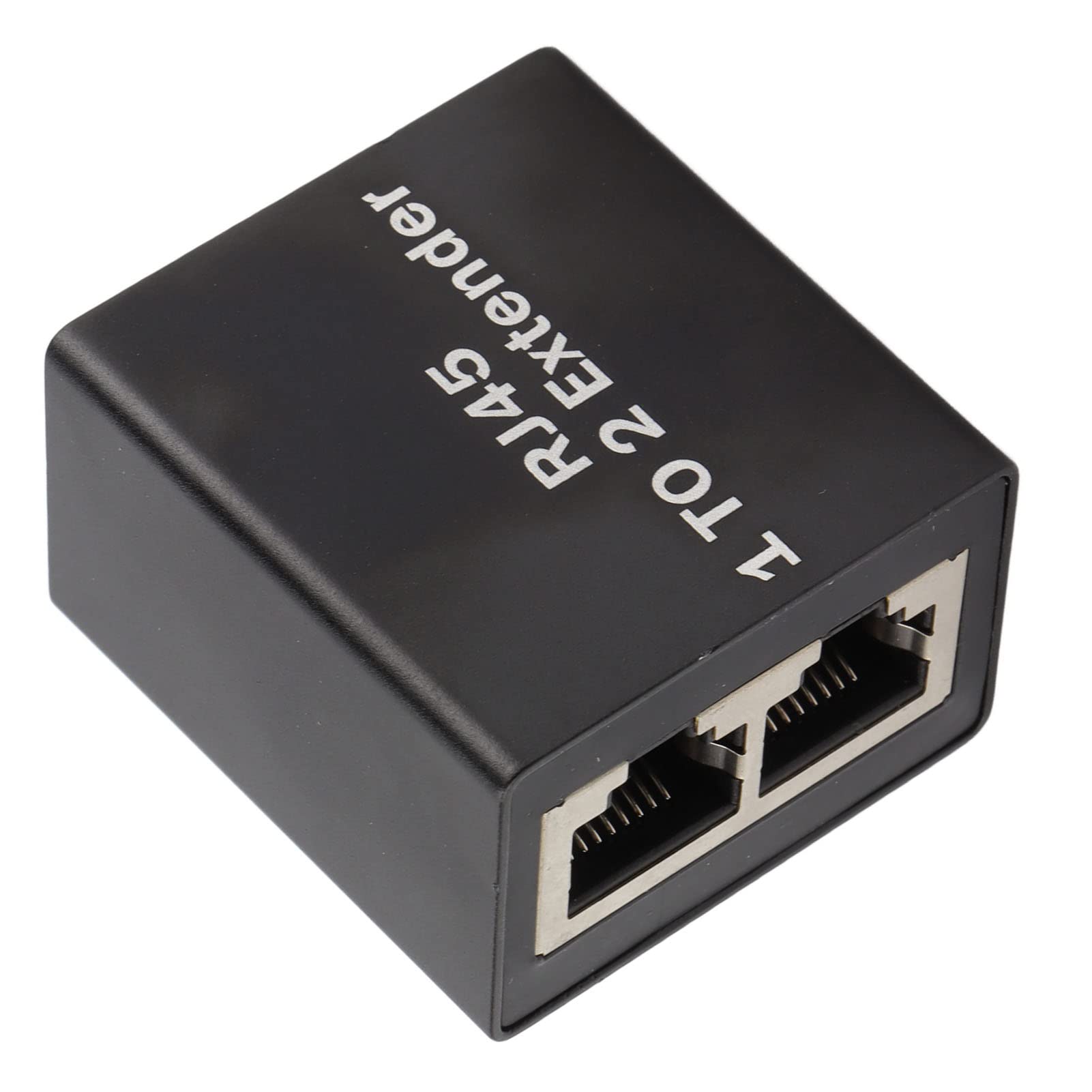 Ethernet Splitter, 1 to 2 Gigabit Ethernet Splitter RJ45 LAN Ethernet Cable Splitter, 2 Devices Simultaneously Networking, for Cat5 Cat5e Cat6 Cat7