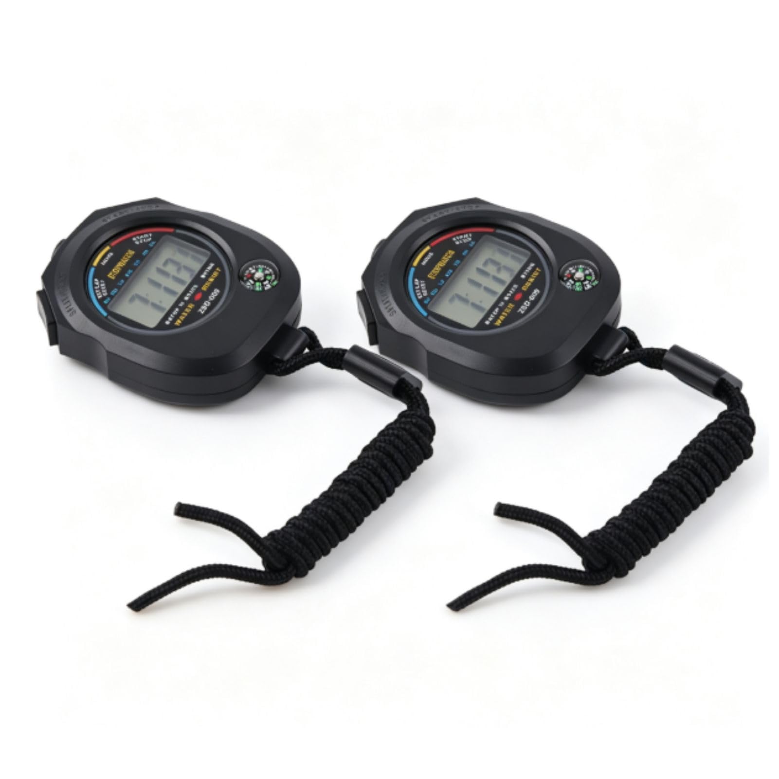 2PCS Stopwatch Timer, Multifunctional Handheld Electronic Digital LCD Sport Stopwatch Timer for Sports Racing, Running, Swimming-image-12