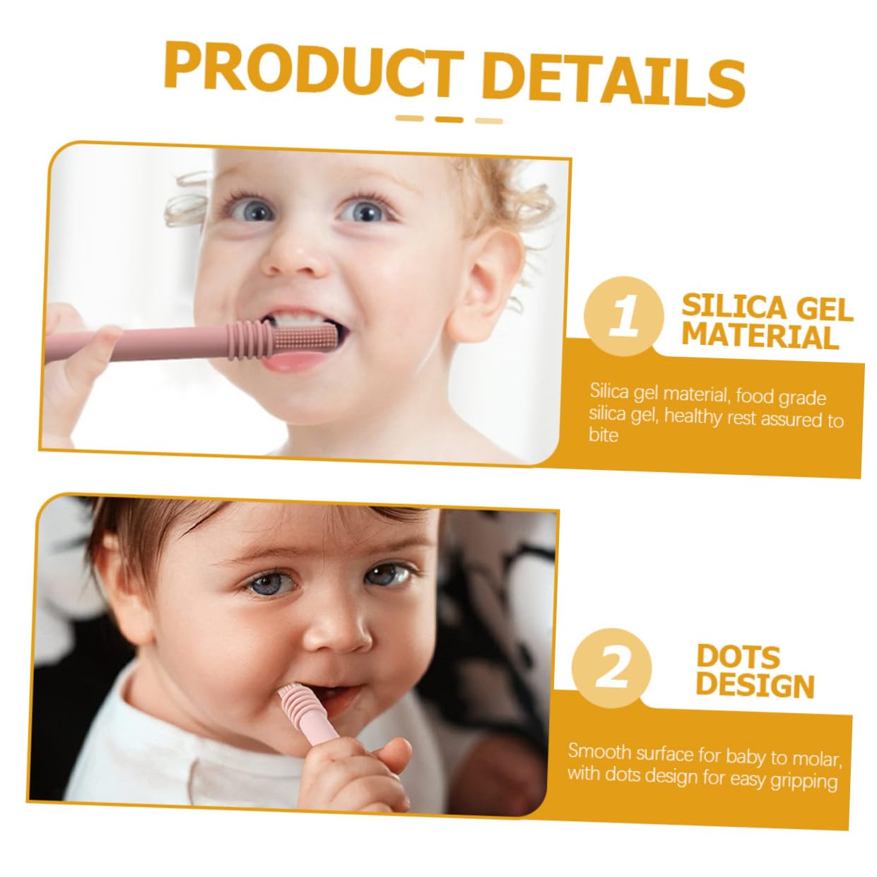 LIFKOME 6 Pezzi Teether Tube in Silicone per Ragazzo Ragazza, Morso | Cannucce da Dentizione, Alleviano Prurito e Fastidio Gengivale, Regalo per Shower e Compleanno