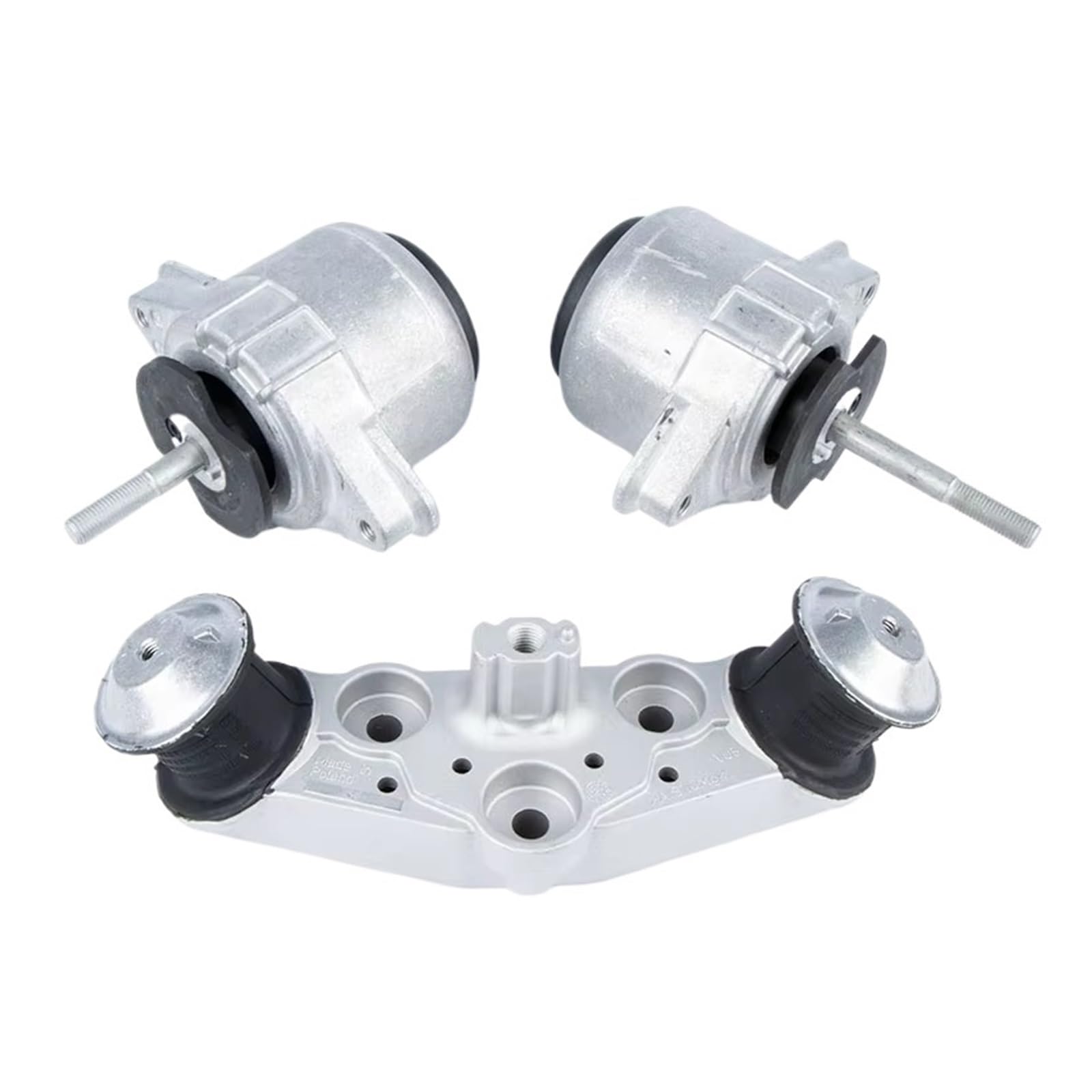 Pfdwmdoi One Color Engine Mount For Panamera 970 2010-2016 3 Pieces Engine Motor Transmission Mount Set Replacement 94837506100 Engine Motor Mount