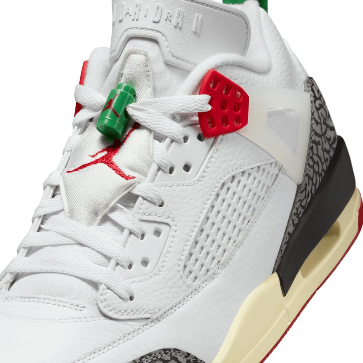 Jordan Spizike Low SE - White / Varsity Red- Black-Sail