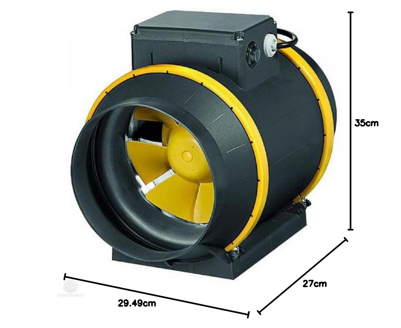 Extractor MAX-Fan Pro Series 200mm 1218m3/h (2 velocidades)