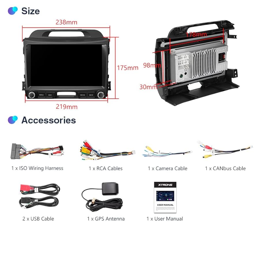 XTRONS アンドロイド　カーナビゲーション XTRONS 9インチオクタコア8581 4 + 64GBユニバーサルAndroid