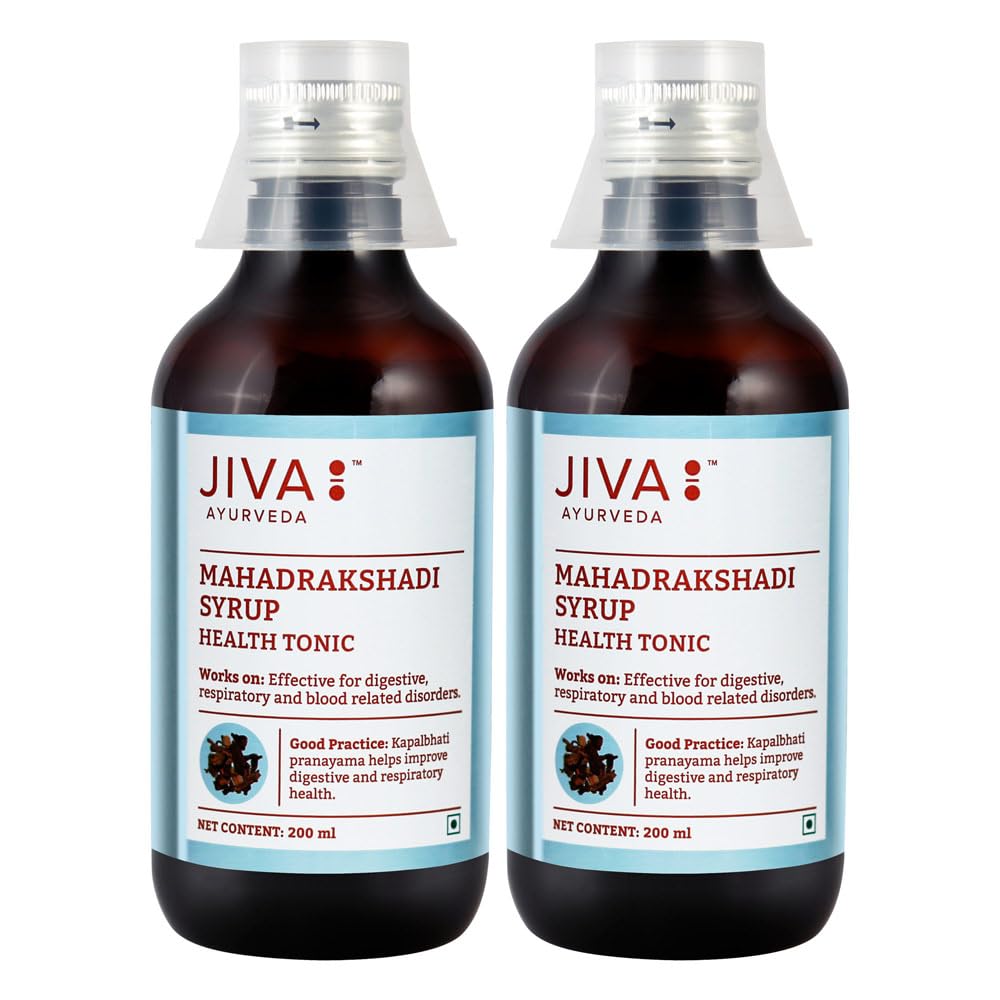 Jiva Ayurveda Mahadrakshadi Syrup - 200 ml (Pack of 2) (B07GL6WYHY) Amazon Price History, Amazon Price Tracker