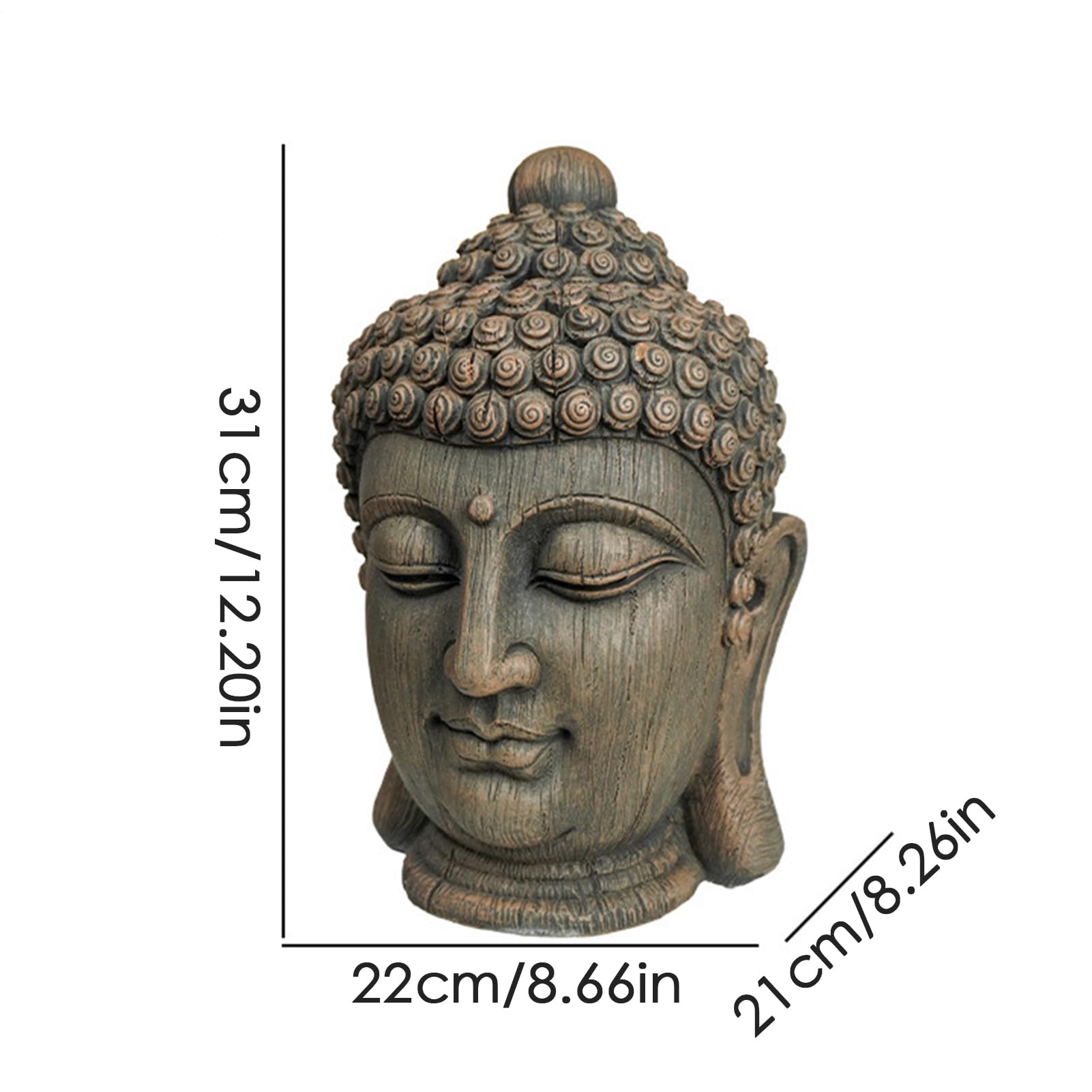 Estatua de Buda meditando | Estatua Decorativa de Buda