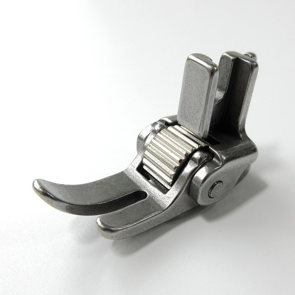 evernice Low Shank Roller Foot For Home Sewing Machine Consew Brother Singer Juki (iron teeth HRF-T)