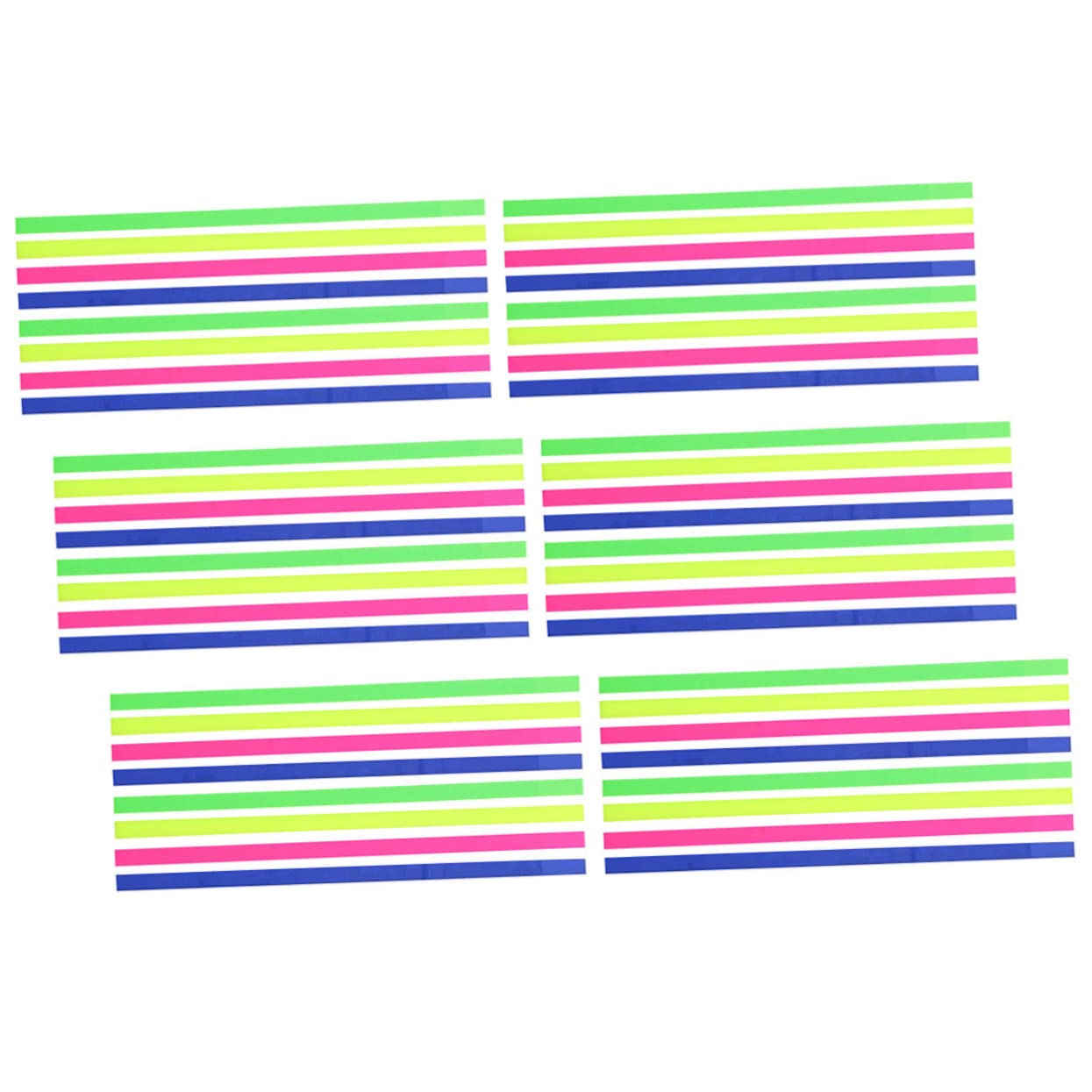 OSALADI Set kit di annotazione del libro pastiglie di grandi dimensioni chiaro pennarelli adesivi schede evidenziatori per libri segnapagina del libro l'animale domestico