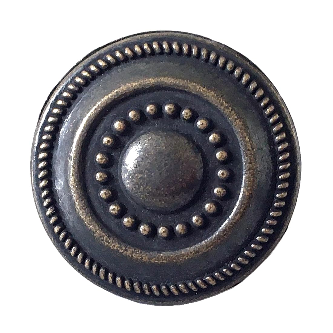 HAOJIazx 1.25 Inch Dia Drawer Knob Drawer Pulls Dresser Pull Kitchen Cabinet Knob Kitchen Cupboard Knob Hardware (NO.244)(Dark Antique Bronze)