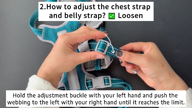 Huntboo Escape Proof Harness, No Slip Dog Harness Escape Proof, Fully Reflective Harness with Handle, Breathable, Durable, Adjustable Vest for Medium Dogs Walking and Training Gear (Black, M) - image 8