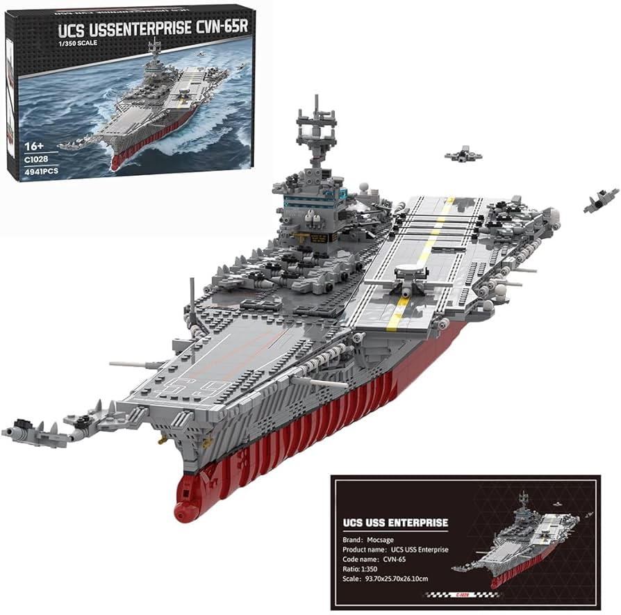 Amazon.co.jp: XMBRICDIYY UCS USS 航空母艦ビルディング