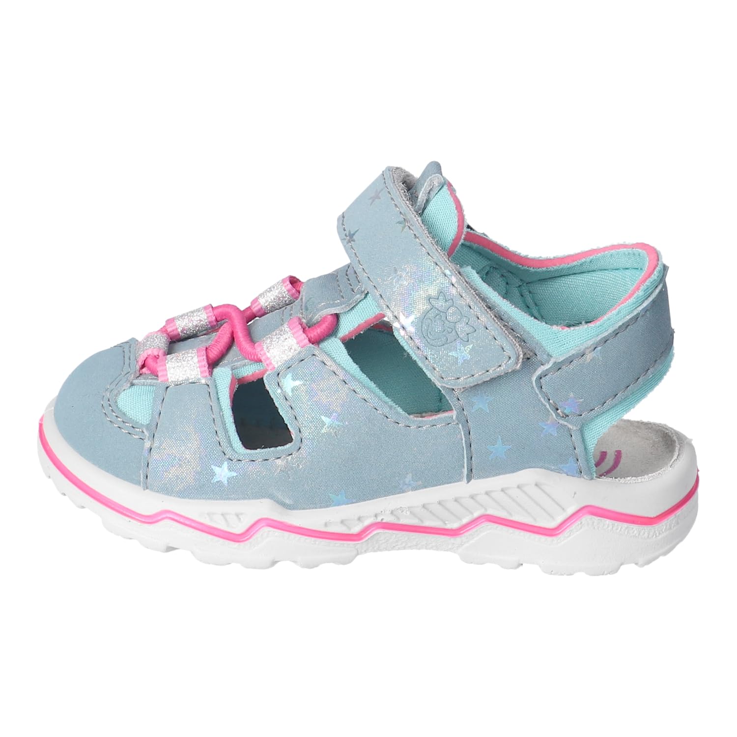 Ricosta Gery | Mallow/Pink | Childrens Closed Toe Sandals, blue (130), 24 EU