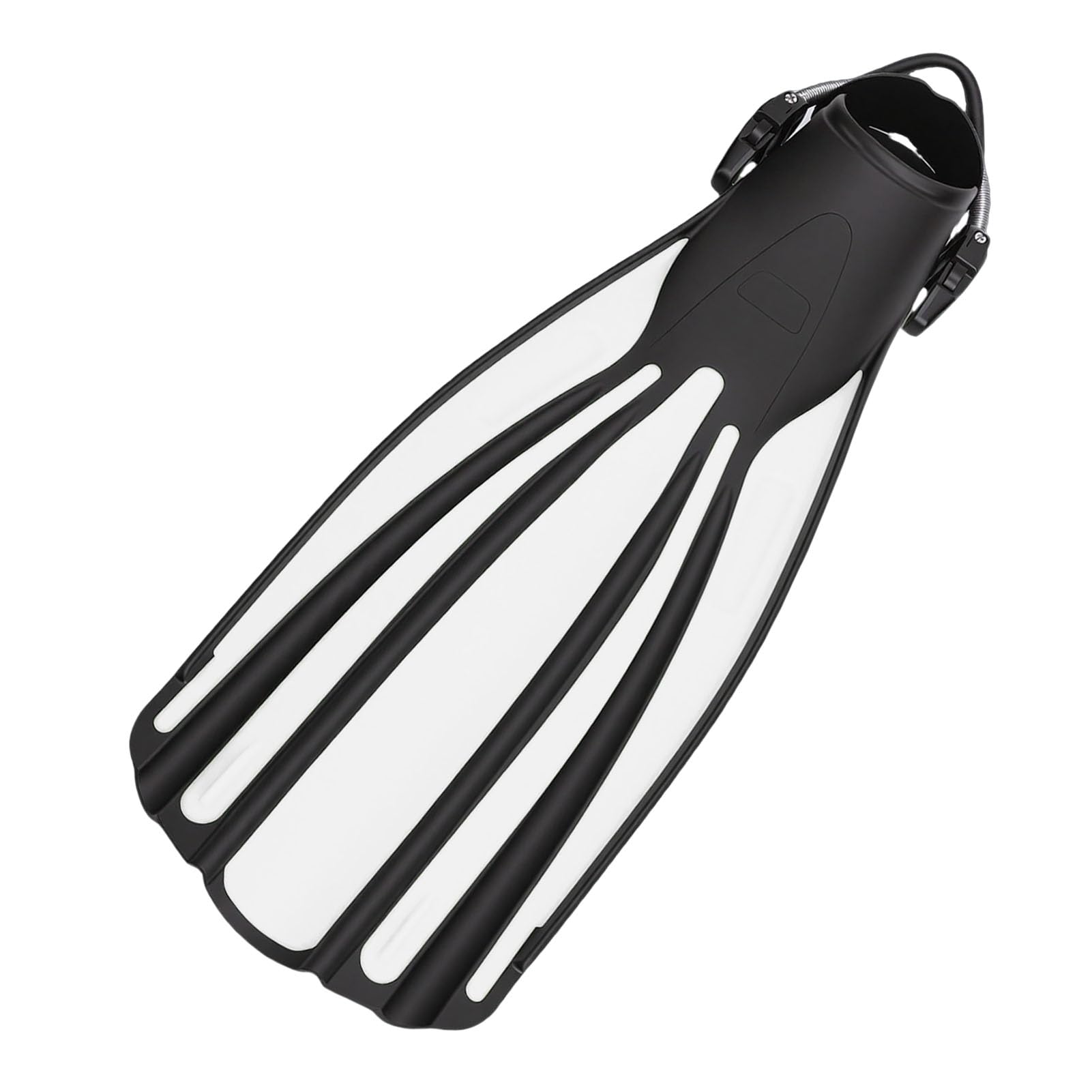 Generic Aletas de Snorkel Largas y Elegantes con Diseño sin Costuras para Mejorar la Velocidad, Aletas de Natación Multifuncionales para Buceo, Surf, Material TPR