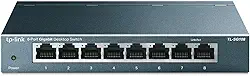 Switch TP-Link TL-SG108, Gigabit, 8 portas 10/100/1000Mbp