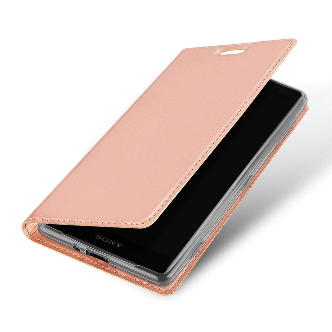 Verco Case compatible with Sony Xperia XZ2 Compact, Flip Wallet Cover with Magnetic Closure for Xperia XZ2 Compact Phone Case - Image 4