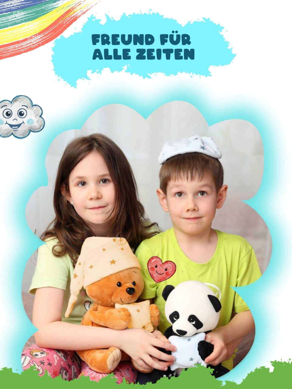 LeCoon Plüschbär – 500+ Geschichten, Kinderlieder und Schlaflieder