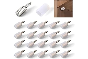 20 Pcs Nail Free Shelf Support for Cabinets and Bookcases