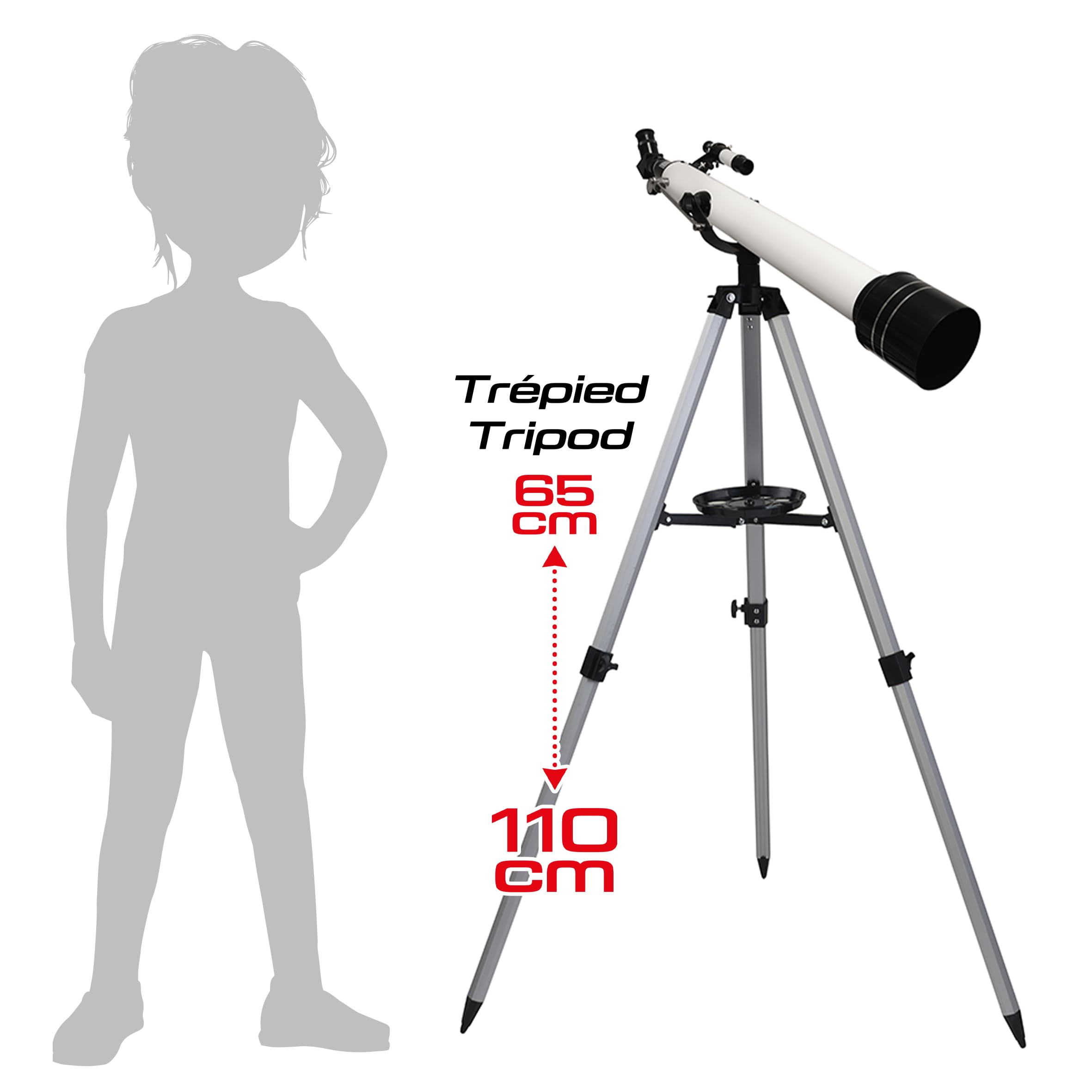 Buki telescopio - 40 possibilità