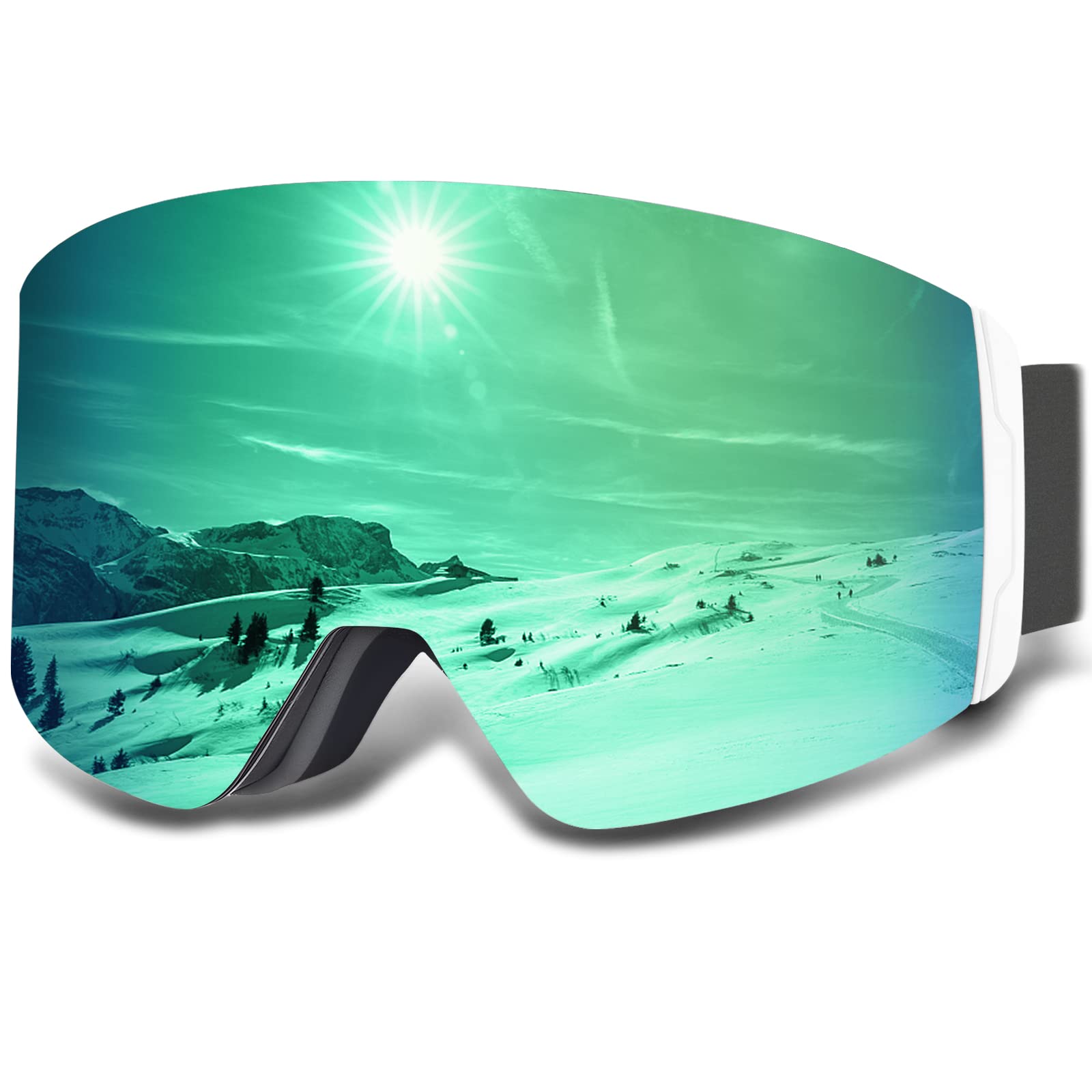 AVAWAY Skibrille Snowboard Brille für Damen Herren Zylinder