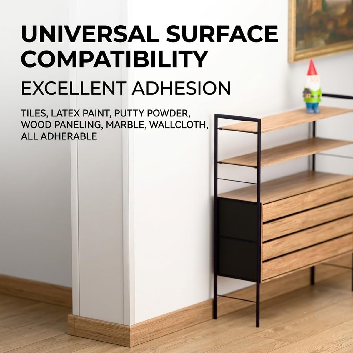 Cantonera de Pared Efecto Madera PVC, Protector de Bordes Autoadhesivo, Cinta Protectora Impermeable para Esquinas de Muebles y Paredes, Fuerte Adhesión(Beige,2.5cmx1.5m(WxL))
