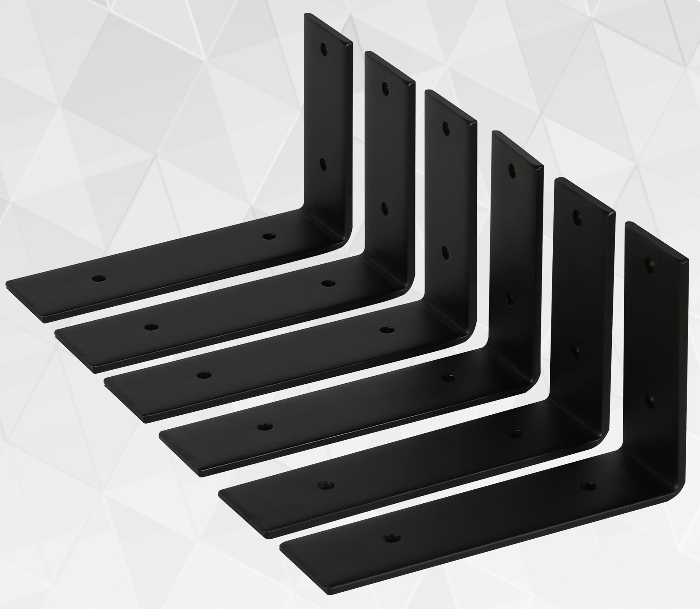 Buy Rustic Shelf Bracket, Heavy Duty Floating Shelf Bracket 6 Inch